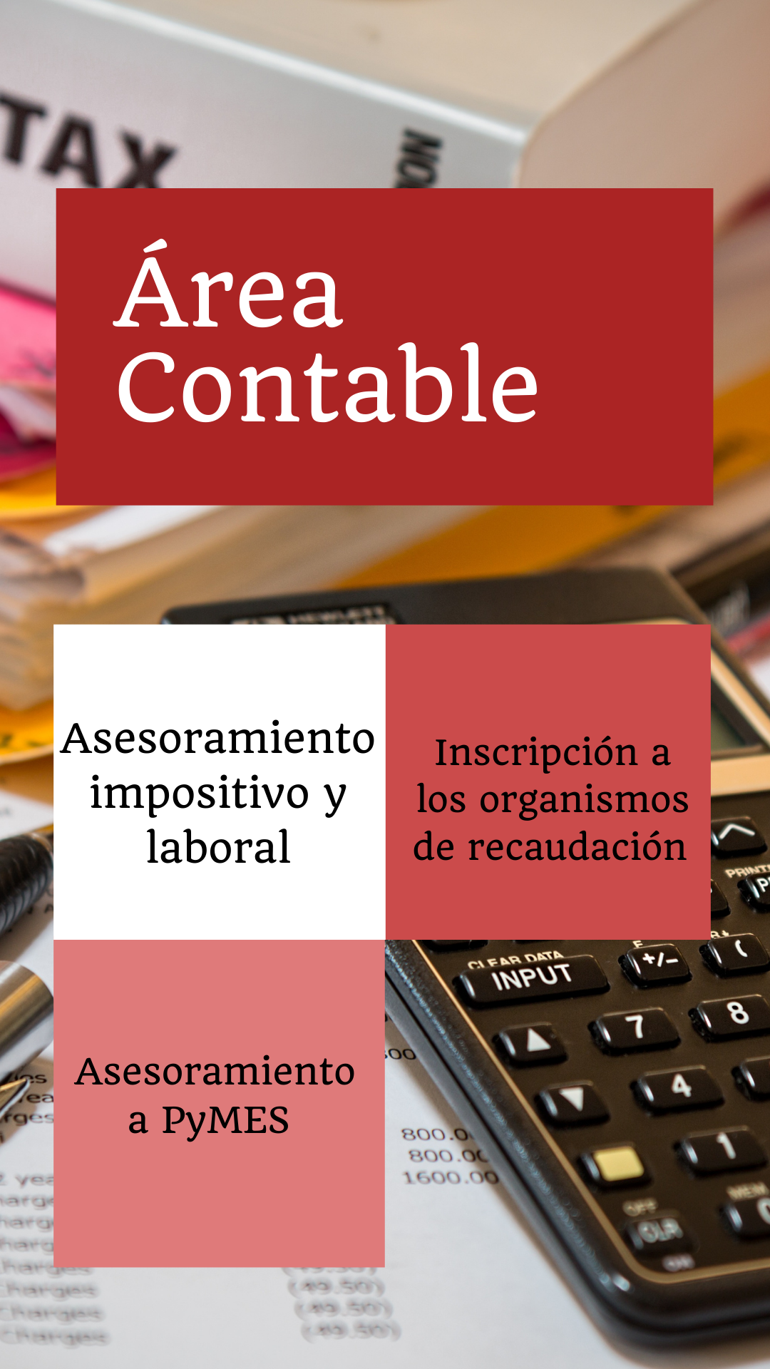 Área contable del estudio